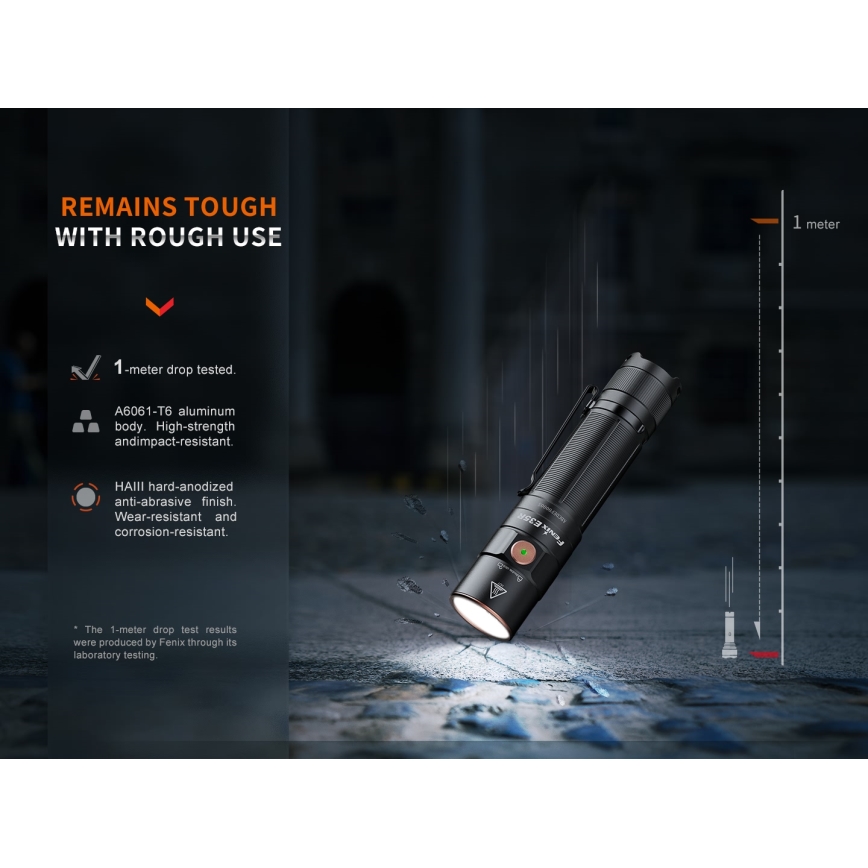 Fenix E35RSETAODS - LED Hämardatav laetav taskulamp LED/USB IP68 3100 lm 69 h + diffuser 26,5mm