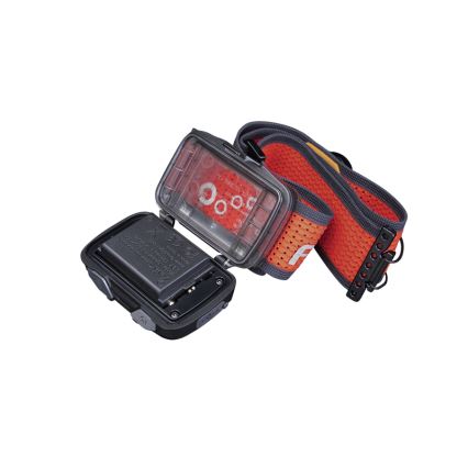 Fenix HL32RTBLCK - LED Laetav pealamp LED/USB/3xAAA IP66 800 läikiv 300 h 1900 mAh must/oranž