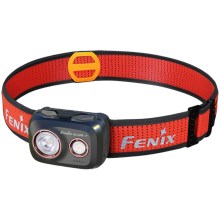 Fenix HL32RTBLCK - LED Laetav pealamp LED/USB IP66 800 lm 300 h must/oranž