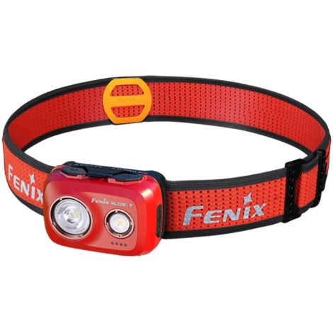 Fenix HL32RTRED - LED Laetav pealamp LED/USB IP66 800 lm 300 h punane/oranž