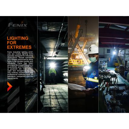 Fenix HM70R - LED Laetav pealamp 4xLED/1x21700 IP68 1600 läikiv 800 h 5000 mAh