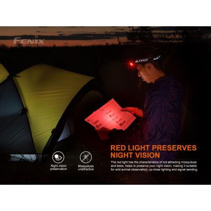 Fenix HM70R - LED Laetav pealamp 4xLED/1x21700 IP68 1600 läikiv 800 h 5000 mAh
