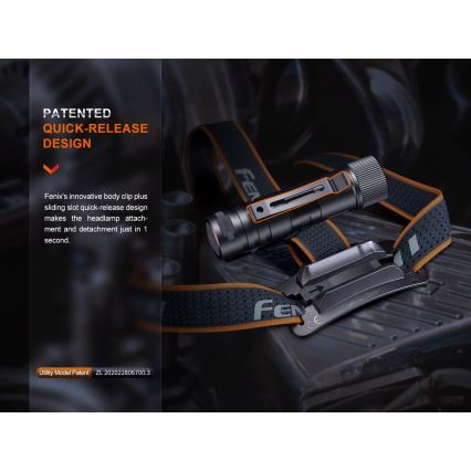 Fenix HM71R - LED Laetav pealamp LED/USB IP68 2700 läikiv 400 h 5000 mAh