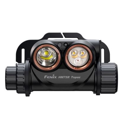 Fenix HM75RTOPAZ - LED Hämardatav laetav pealamp LED/USB IP68 1600 läikiv 210 h 4000 mAh