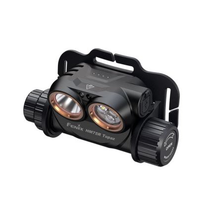 Fenix HM75RTOPAZ - LED Hämardatav laetav pealamp LED/USB IP68 1600 läikiv 210 h 4000 mAh