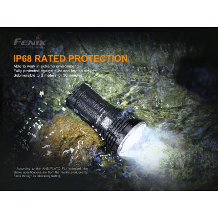 Fenix LR50R - LED Taaslaetav taskulamp 4xLED/USB IP68 12000 58 h