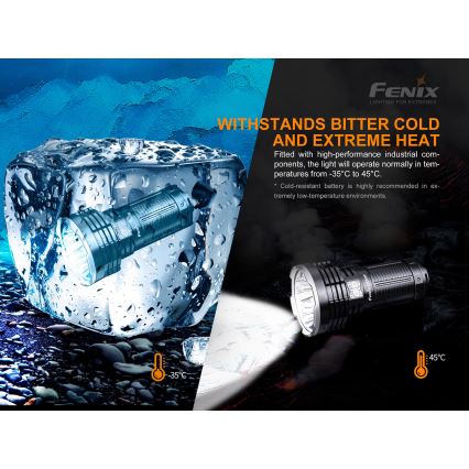 Fenix LR50R - LED Taaslaetav taskulamp 4xLED/USB IP68 12000 58 h