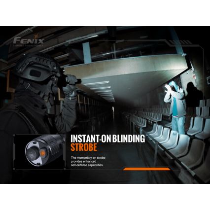 Fenix TK20RV20 - LED Taktikaline taaslaetav taskulamp LED/USB IP68 3000 lm 48 h