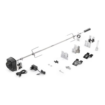 Fieldmann - 230V mootoriga roostevabast terasest grillivarras