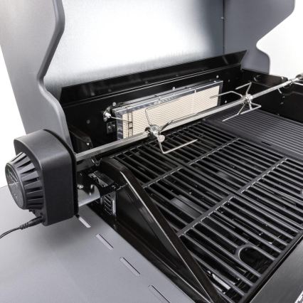 Fieldmann - 230V mootoriga roostevabast terasest grillivarras