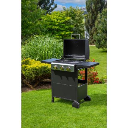 Fieldmann - Gaasigrill 3x põleti must