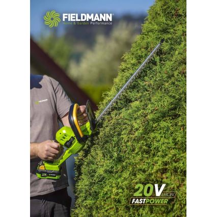 Fieldmann - Juhtmevaba hekilõikur 20V