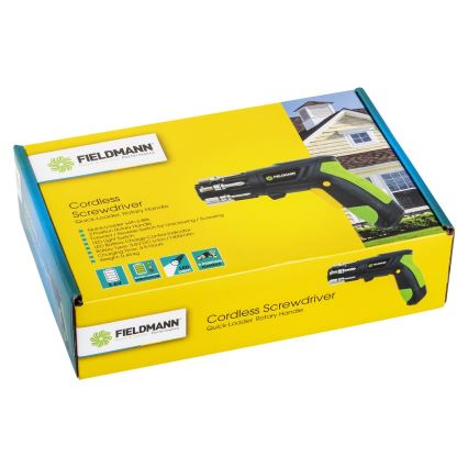 Fieldmann - Juhtmevaba kruvikeeraja 3,6V 1300 mAh