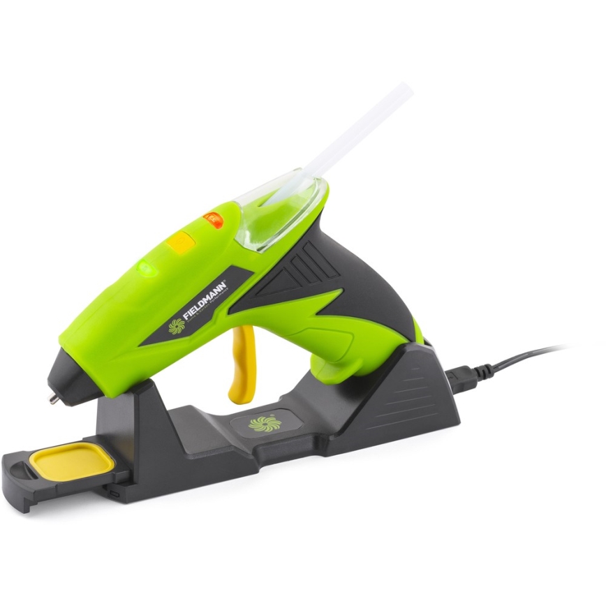 Fieldmann - Juhtmevaba liimipüstol 4V 1500 mAh roheline