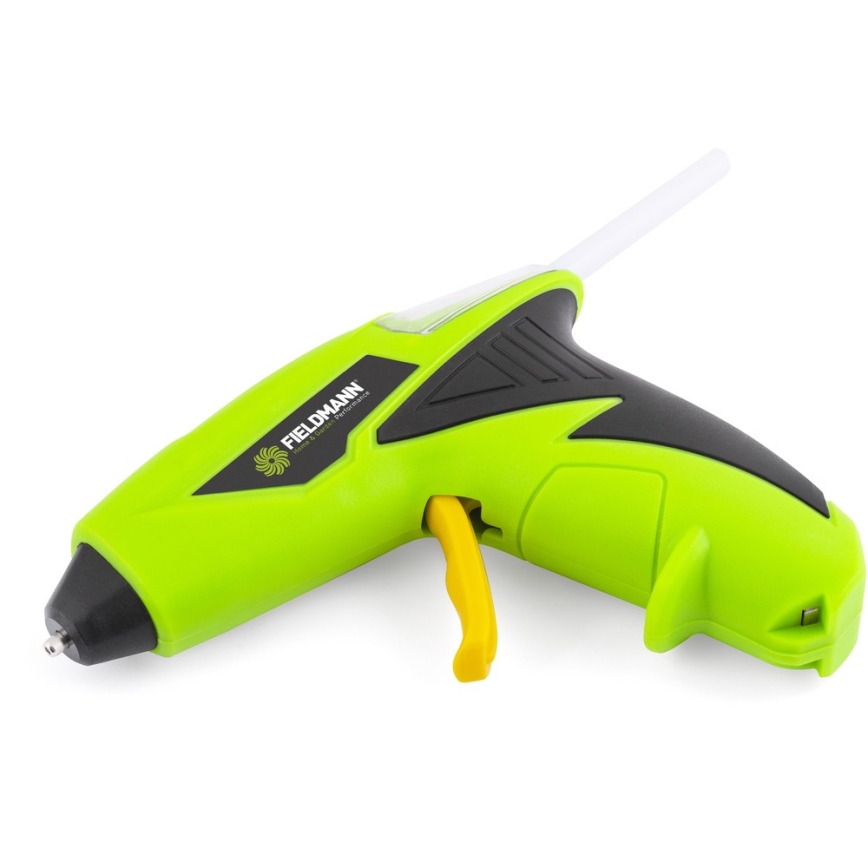 Fieldmann - Juhtmevaba liimipüstol 4V 1500 mAh roheline