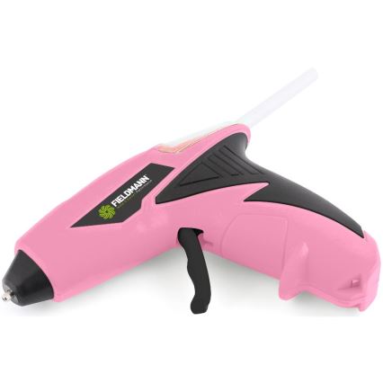 Fieldmann - Juhtmevaba liimipüstol 4V 1500 mAh roosa