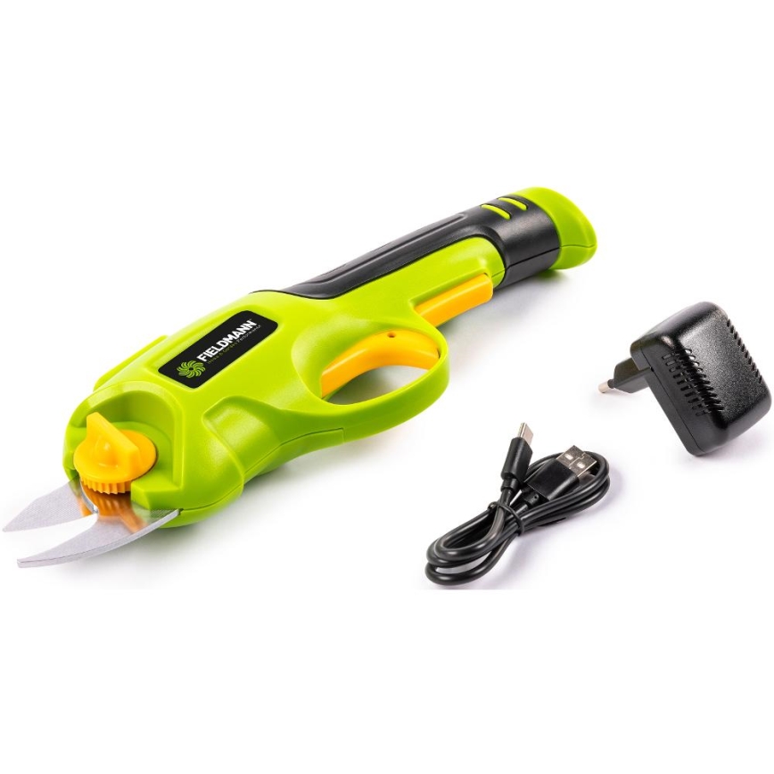 Fieldmann - Juhtmevabad pügamiskäärid 1500 mAh