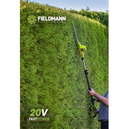 Fieldmann - Juhtmevabad teleskoopilised hekikäärid 20V