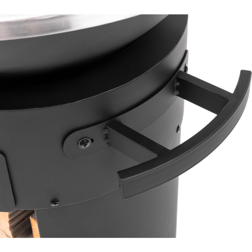 Fieldmann - Kaasaskantav 3-ühes grill, roostevaba teras/must