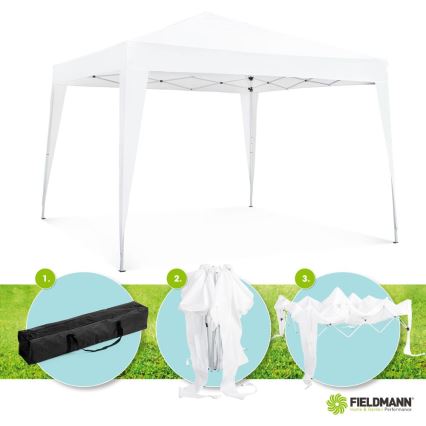 Fieldmann - Lehtla 3x3 m valge