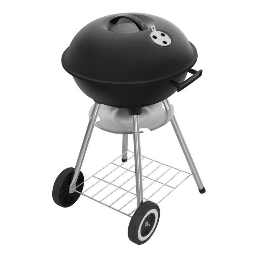 Fieldmann - Söegrill must/matt kroom
