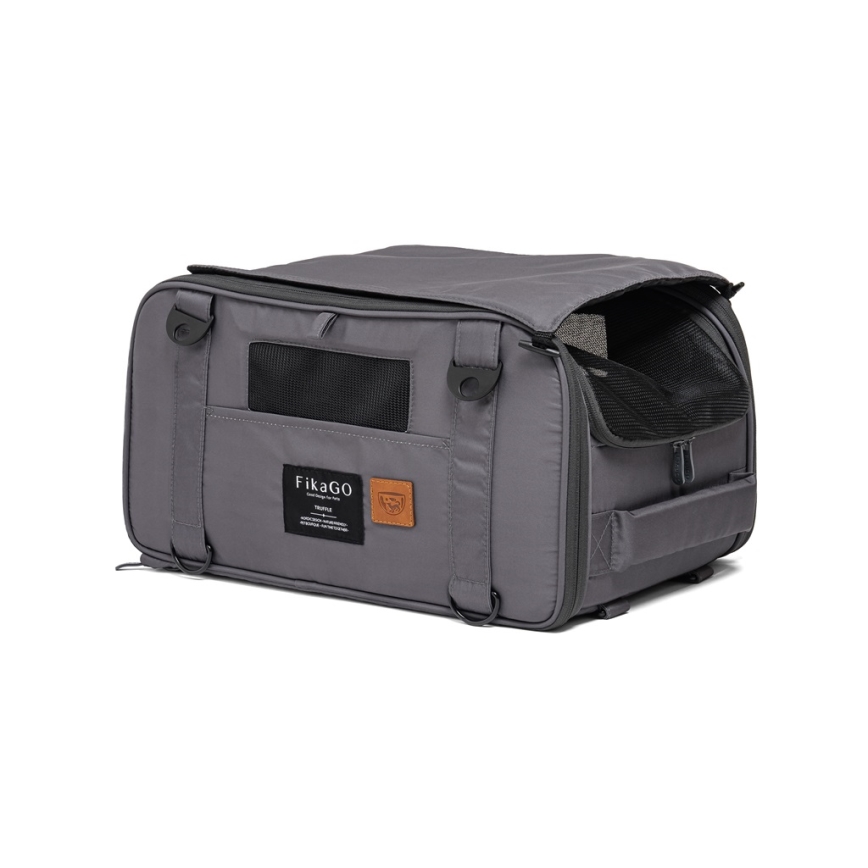 Fikago - Reisikott kassidele ja koertele TRUFFLE Grey