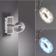 Fischer & Honsel 30214 - LED Kohtvalgusti seinale DENT LED/6W/230V 3000/4750/6500K