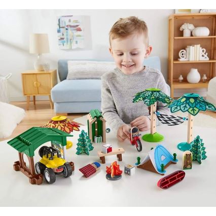 Fisher-Price - Laste ehituskomplekt Wonder Makers Camping