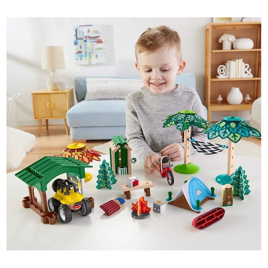 Fisher-Price - Laste ehituskomplekt Wonder Makers Camping