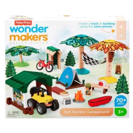 Fisher-Price - Laste ehituskomplekt Wonder Makers Camping