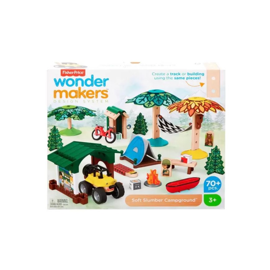 Fisher-Price - Laste ehituskomplekt Wonder Makers Camping