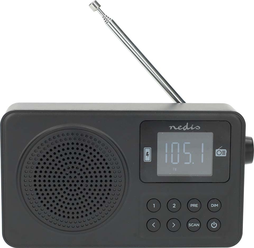 FM-raadio 2W/5V 1900 mAh