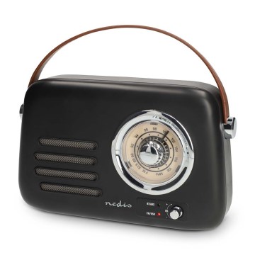 FM retro-raadio 3W/5V 1500 mAh