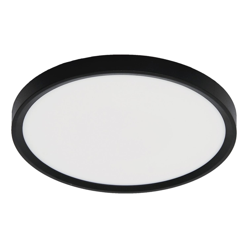 Fulgur 42362 - LED Laevalgusti NOMY LED/24W/230V 3000/4000/6000K IP40 d. 30 cm must