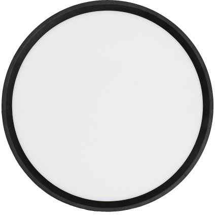 Fulgur 42362 - LED Laevalgusti NOMY LED/24W/230V 3000/4000/6000K IP40 d. 30 cm must