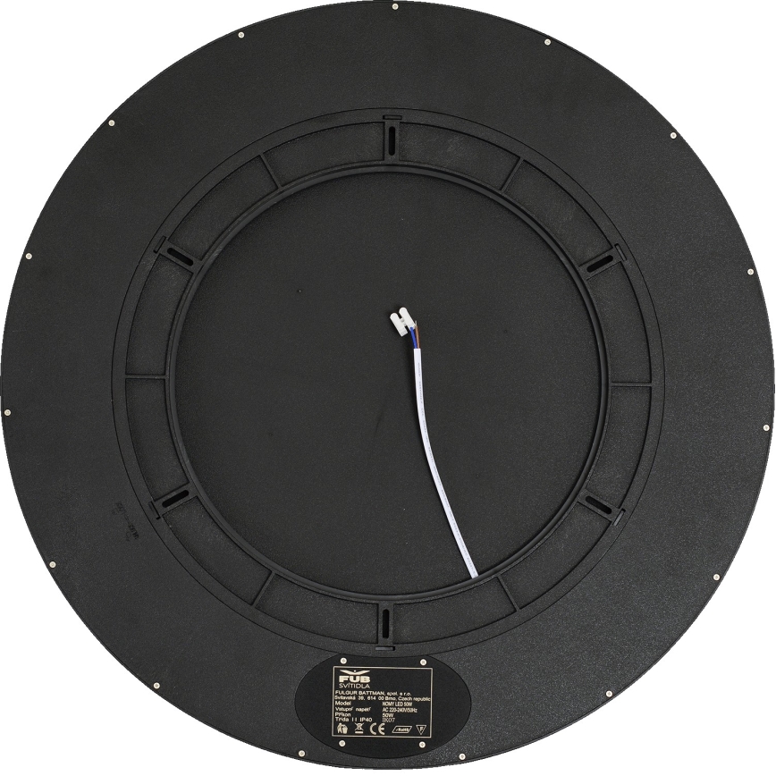 Fulgur 42366 - LED Laevalgusti NOMY LED/50W/230V 3000/4000/6000K IP40 d. 60 cm must