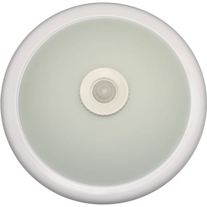 Fulgur s-22941 - laevalgusti liikumis- ja hämardussensoriga DARINA 2xE27/40W/230V, läbimõõt 30 cm, valge