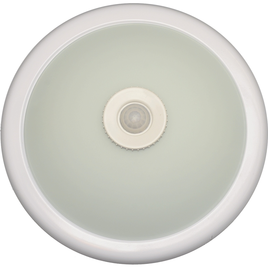 Fulgur s-22941 - laevalgusti liikumis- ja hämardussensoriga DARINA 2xE27/40W/230V, läbimõõt 30 cm, valge