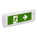 Fulgur s-24495 - LED hädaabi valgusti MIRROR LED/1W/230V 1300 mAh IP65