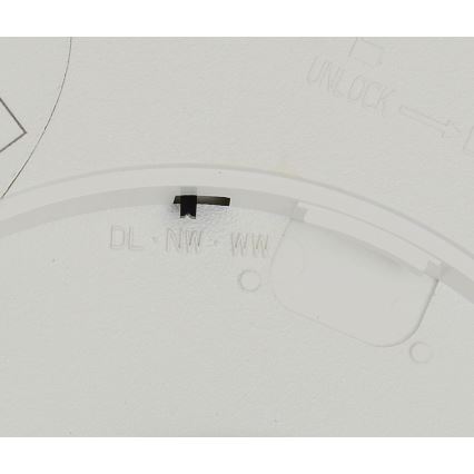 Fulgur s-42584 - LED Laevalgusti liikumisanduriga NOMY-S LED/18W/230V 3000/4000/6000K IP40 d. 23 cm valge