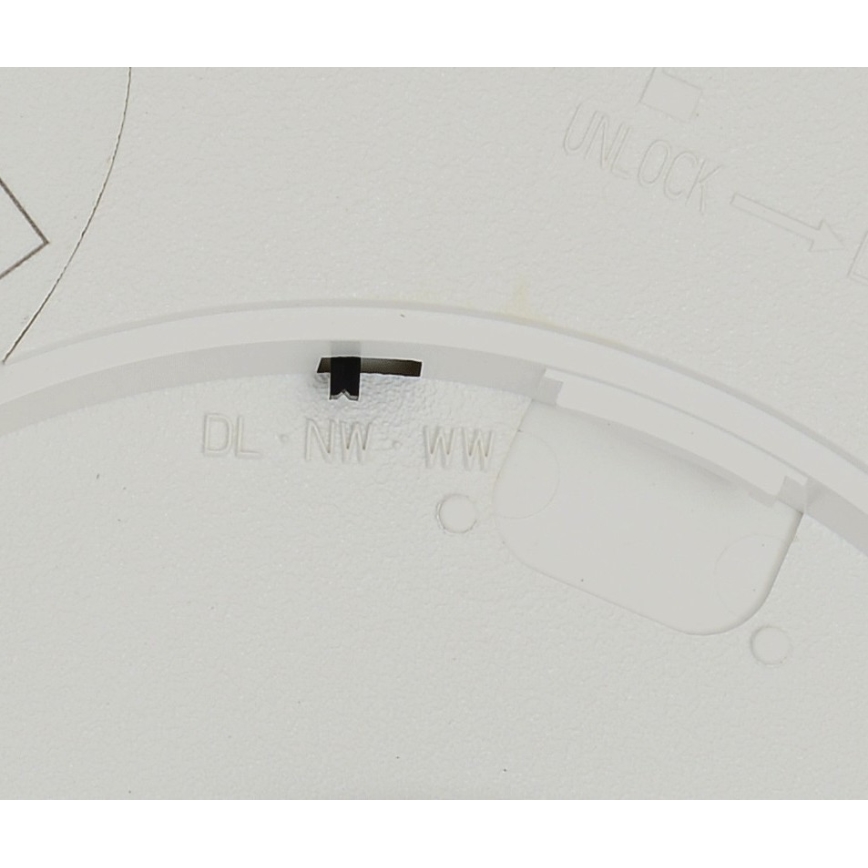 Fulgur s-42584 - LED Laevalgusti liikumisanduriga NOMY-S LED/18W/230V 3000/4000/6000K IP40 d. 23 cm valge