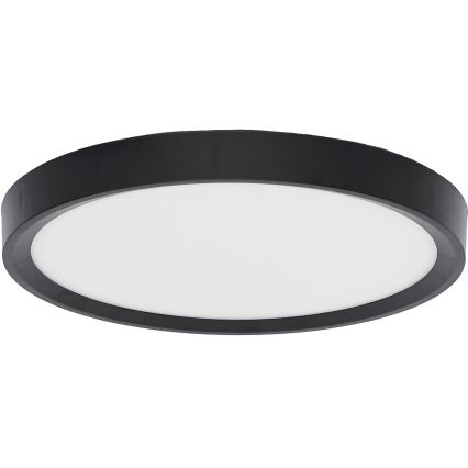 Fulgur s-42585 - LED Laevalgusti liikumisanduriga NOMY-S LED/18W/230V 3000/4000/6000K IP40 d. 23 cm must