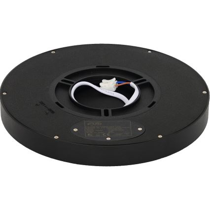 Fulgur s-42585 - LED Laevalgusti liikumisanduriga NOMY-S LED/18W/230V 3000/4000/6000K IP40 d. 23 cm must