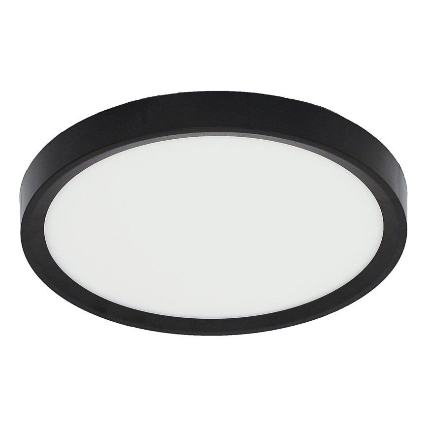 Fulgur s-42585 - LED Laevalgusti liikumisanduriga NOMY-S LED/18W/230V 3000/4000/6000K IP40 d. 23 cm must