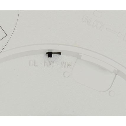 Fulgur s-42586 - LED Laevalgusti liikumisanduriga NOMY-S LED24W/230V 3000/4000/6000K IP40 d. 30 cm valge