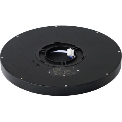 Fulgur s-42587 - LED Laevalgusti liikumisanduriga NOMY-S LED/24W/230V 3000/4000/6000K IP40 d. 30 cm must