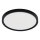 Fulgur s-42587 - LED Laevalgusti liikumisanduriga NOMY-S LED/24W/230V 3000/4000/6000K IP40 d. 30 cm must