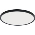Fulgur s-43040 - LED-hämardatav laevalgusti NOMY-RC LED/40W/230V 3000/4000/6500K läbimõõt 50 cm IP40 must + kaugjuhtimispult