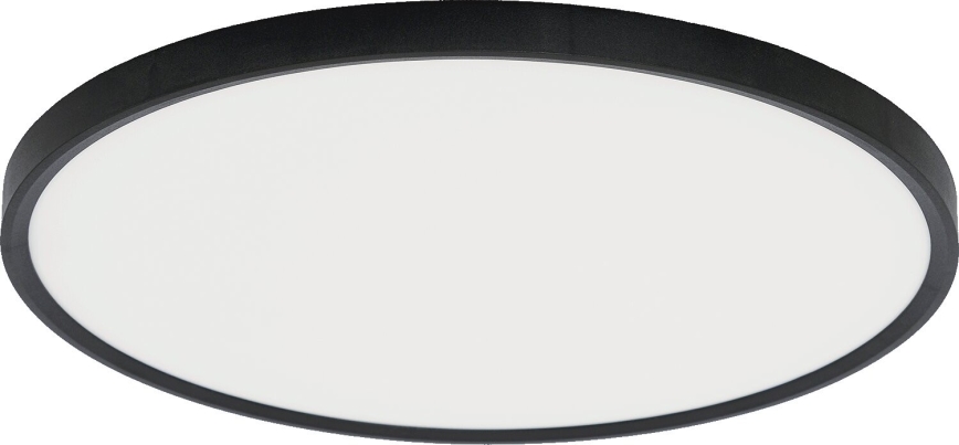 Fulgur s-43042 - Hämardatav LED-laelamp NOMY-RC LED/50W/230V 3000/4000/6500K läbimõõt 60 cm IP40 must + kaugjuhtimispult