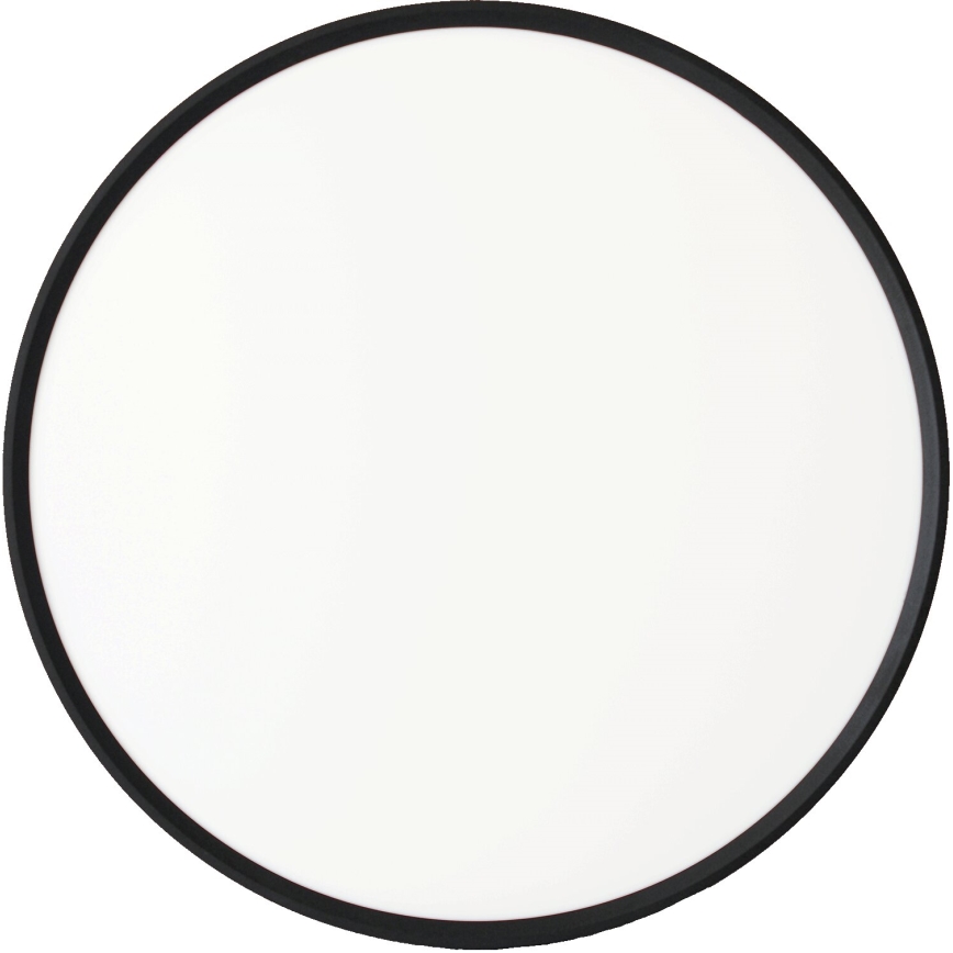 Fulgur s-43042 - Hämardatav LED-laelamp NOMY-RC LED/50W/230V 3000/4000/6500K läbimõõt 60 cm IP40 must + kaugjuhtimispult